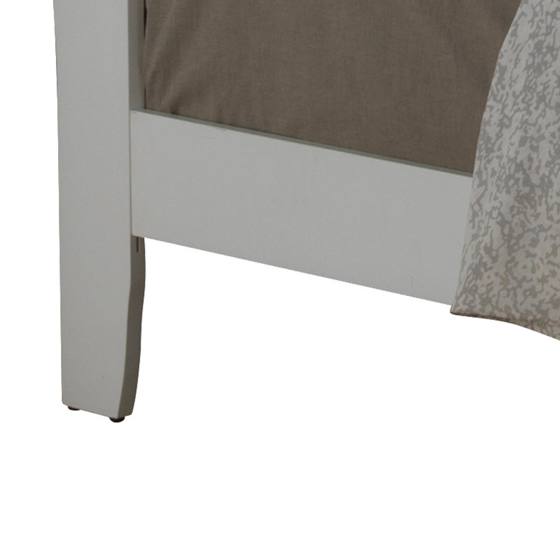 Louis Phillipe Standard Bed, Twin, Cream