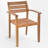 Jelyssa 8 - Person Acacia Solid Wood Patio Dining Set Rectangular Table with Cushions Included