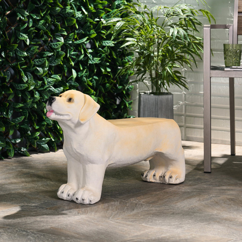 Banc pour chien Brown Peace - sans assemblage, pour patio