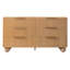 Commode double 6 tiroirs Camila