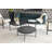 Toniann Marble Top End Table - White