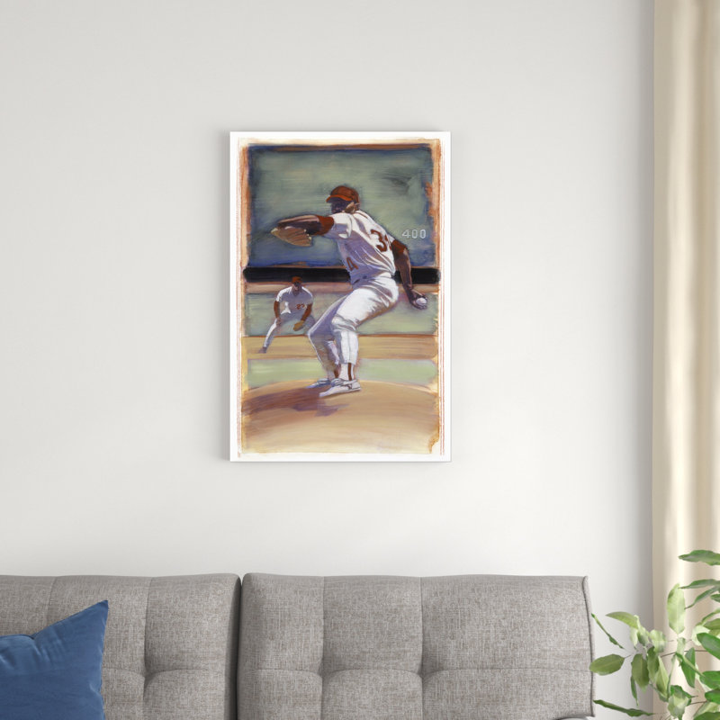 Baseball I, H 30 po x l 20 po x P 1,25 po