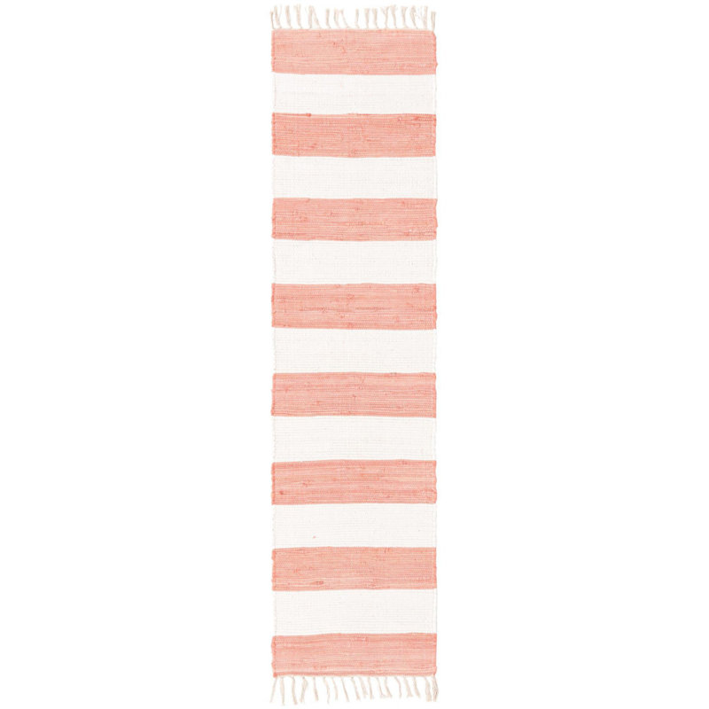 Clerestory Cotton Striped Indoor Rug, Runner 2'2" x 8'