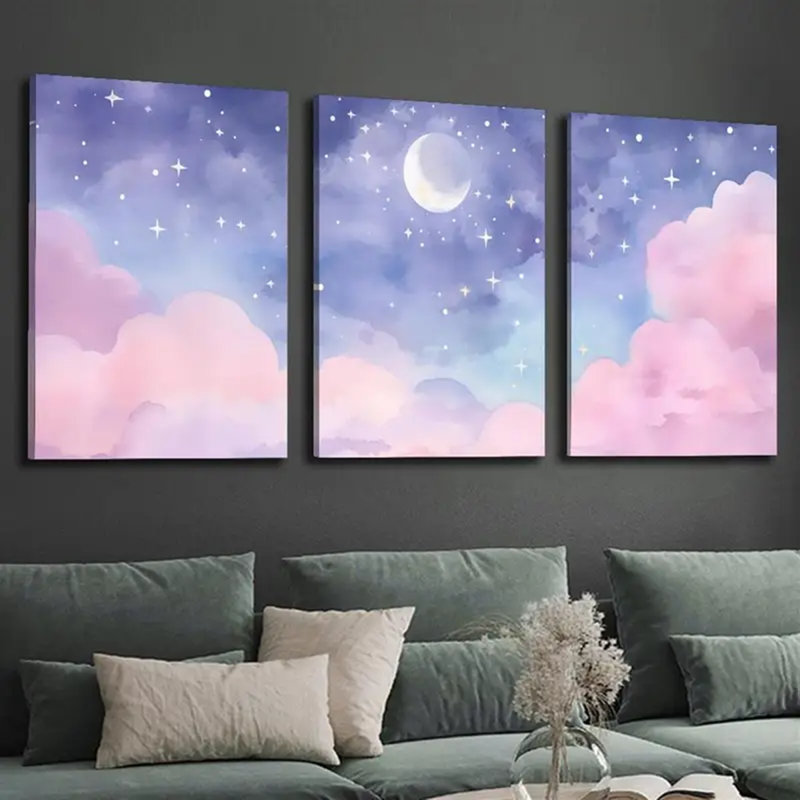 3 Piece Wrapped Canvas Print