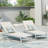 Outdoor Mesh Chaise Lounges With Aluminum Frame For Maximum Comfort And Durability, Perfect For Relaxation