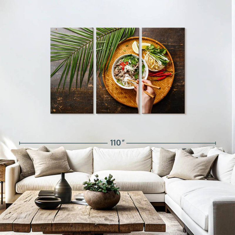 Yarlin Pho Bo, 48" H x 74" W