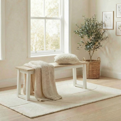 Solid Wood Bench