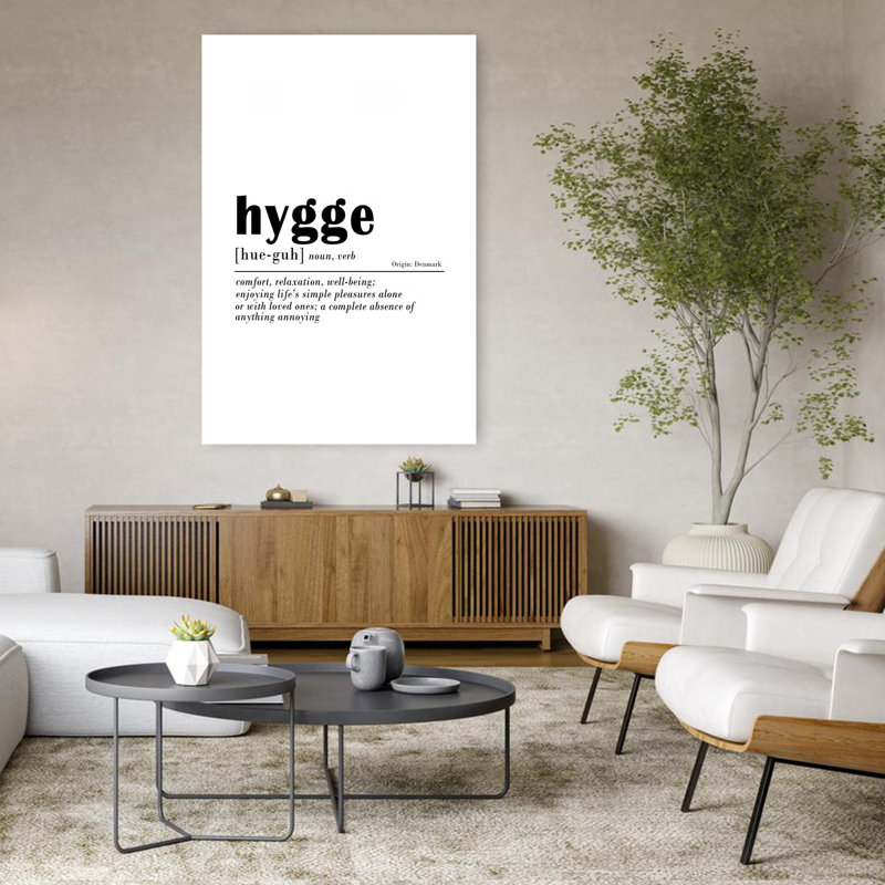 Art mural urbain contemporain Hygge, H 48 po x l 32 po