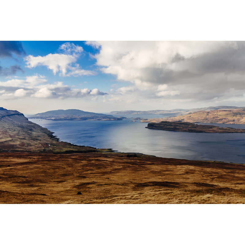 Isle Of Mull Landscape by Lucentius - No Frame Art Prints on Canvas, 30cm H x 46cm W