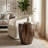 Loon Peak® 19" Lasalle Accent Table, Bronze