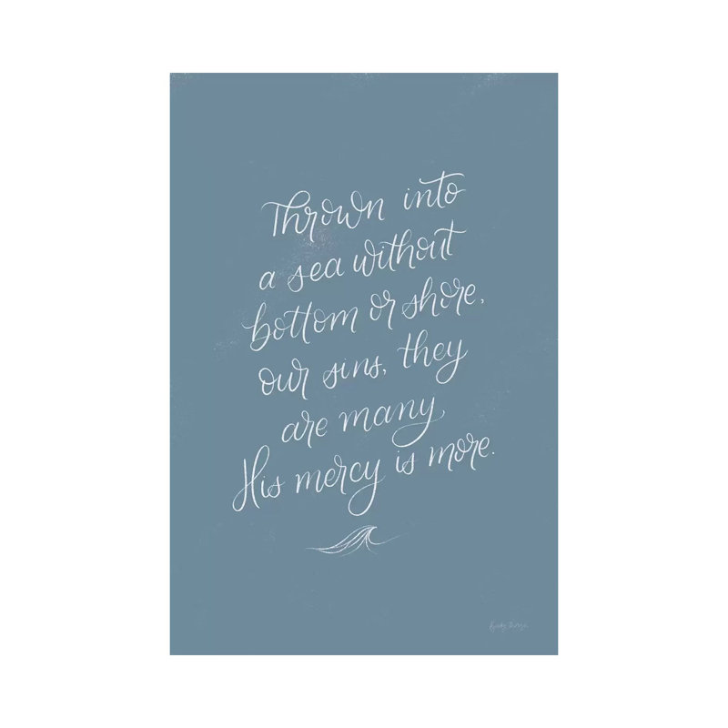 Sunday Hymn IV by Becky Thorns - 1 Piece Wrapped Canvas Wall Art, 152.5 cm H x 101.5 cm W