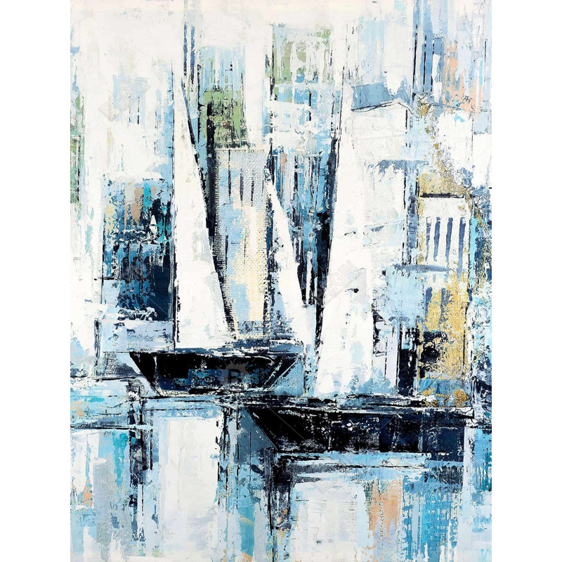 Bateaux de style industriel - Toile beige pour la décoration intérieure