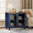Brown Top/Navy Blue Base