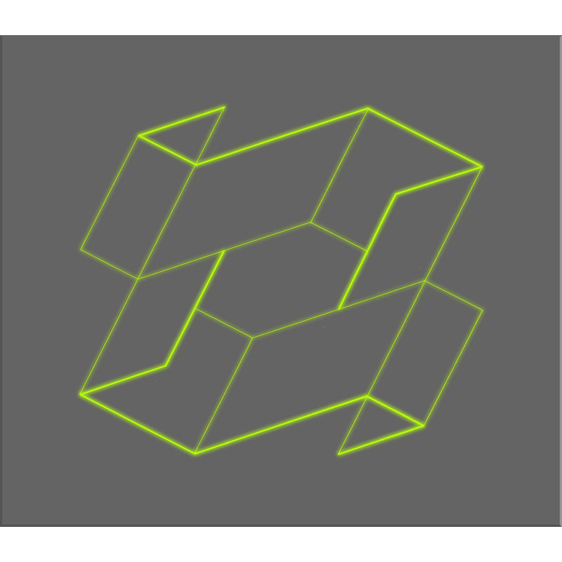 Box Geometric Print