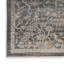 Tapis tissé à la machine Daan - bleu marine / noir / gris-1480806386
