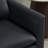 Cat Paw Leather Upholstered Sofa 2PC Black,Nordic Retro Light Luxury Living Room Balcony Bedroom Single Casual Sofa Chair-916442639