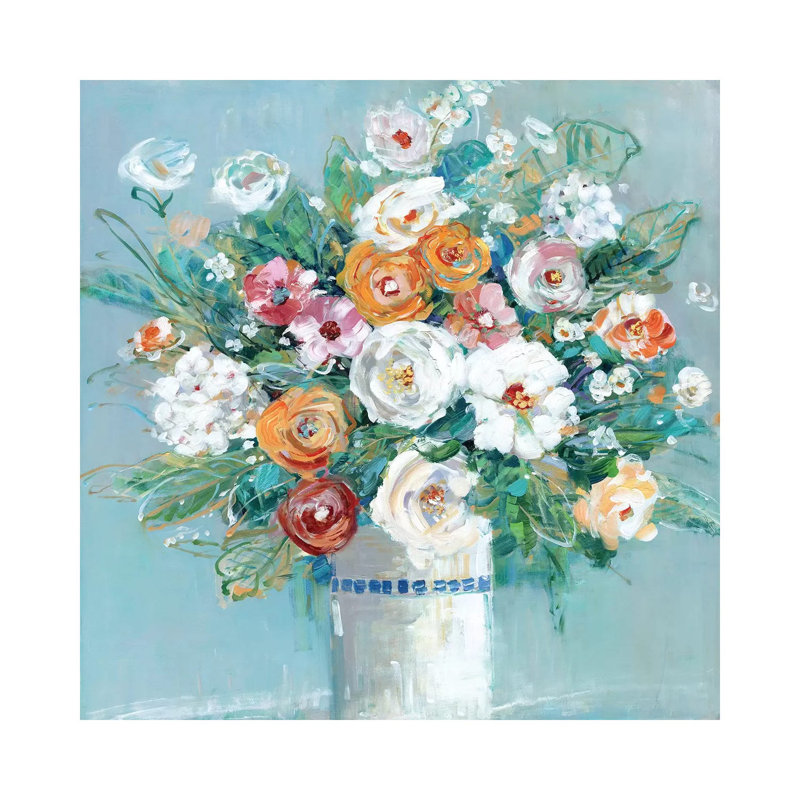 Garden Devotion I by Sally Swatland - Gallery-Wrapped Canvas Giclée on Canvas, 30.48 cm H x 30.48 cm W, Canvas