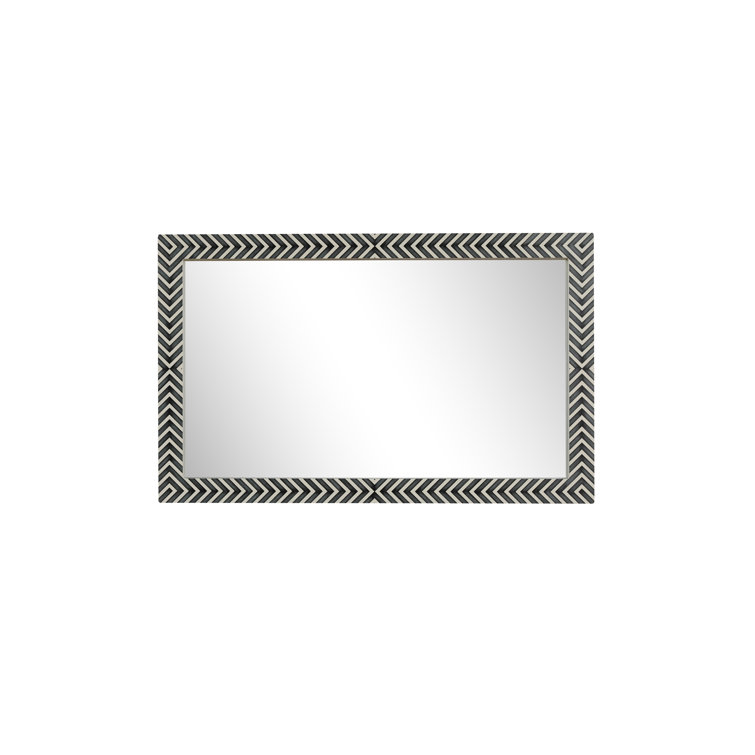 Iver Wood Rectangle Mirror, 30”x48”