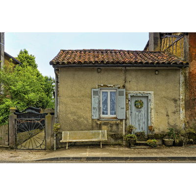 Lupiac House II - Wrapped Canvas Print