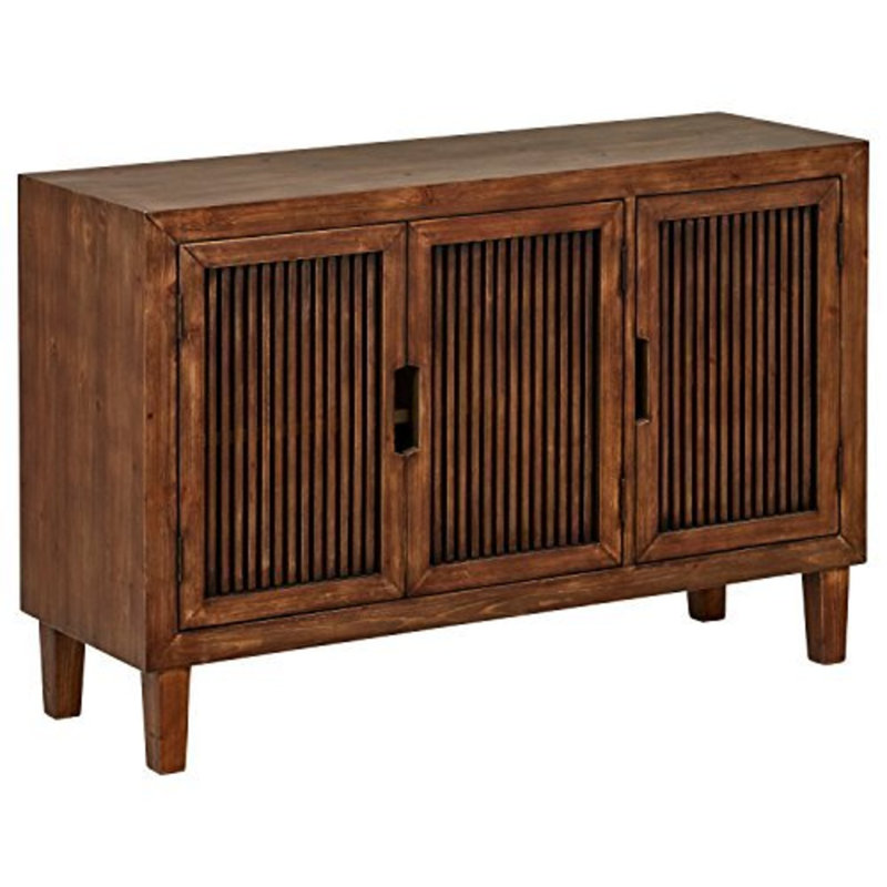 Finch Sawyer 47.5" 3 Door Modern Storage Cabinet Console Table