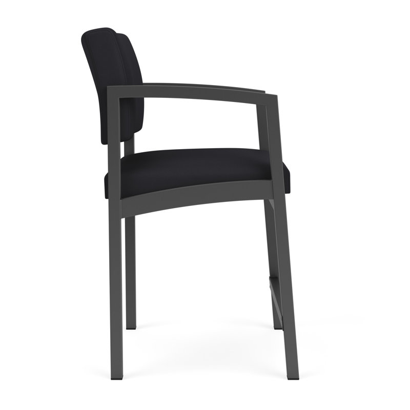 Structure en métal Lenox, Gris anthracite, Noir Patriot Plus - nettoyez le vinyle avec un lin