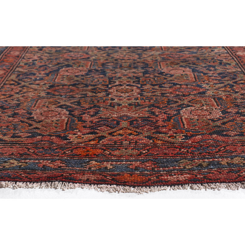 One-of-a-Kind 3'5 X 15'5 Hand Knotted Area Rug