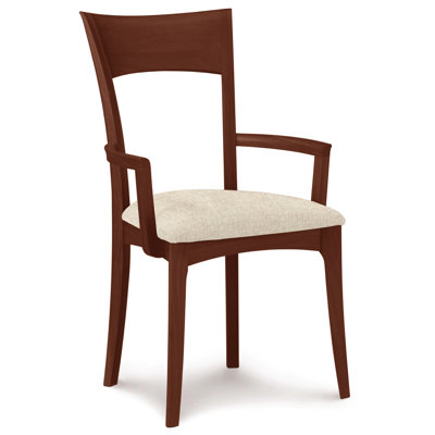 Chaise avec accoudoirs rembourrée Ingrid