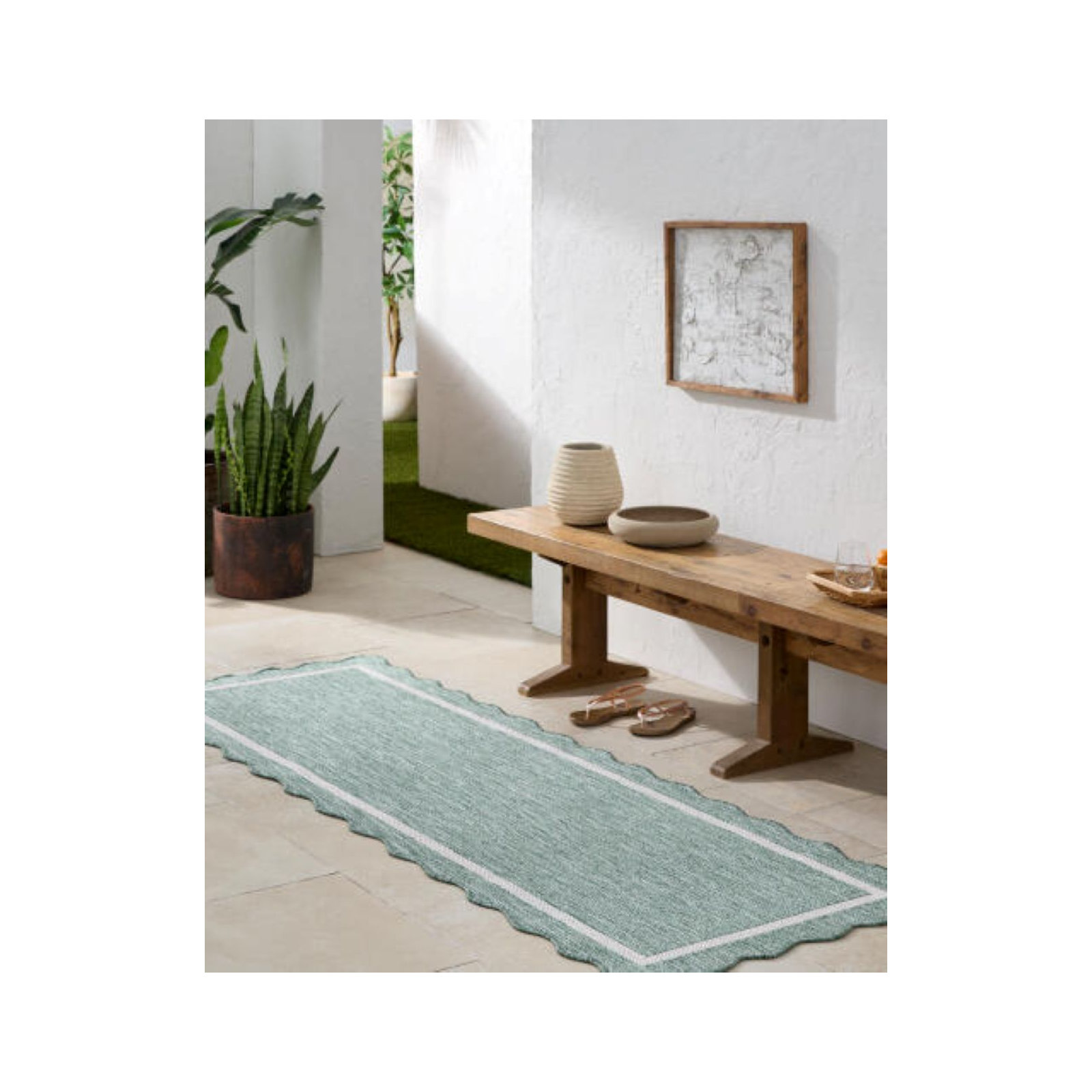 Skiles Machine Woven Rug, Rectangle 2'3.6" x 3'9.3"