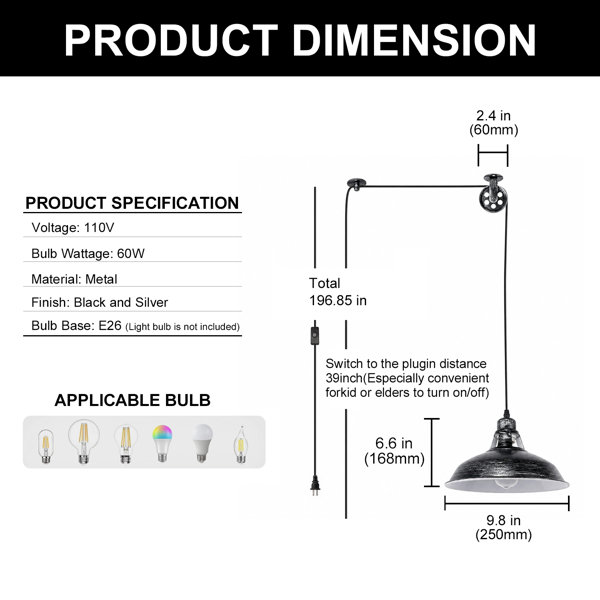 Dimensions du produit