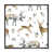 Toile avec cadre flottant noir