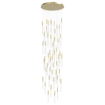 Main Street Collection 51 Light Snow Acyrlic Multi Port Pendants