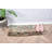 Handmade Vintage Turkish Runner Rug in Beige With Pastel Floral Pattern for Unique Home Decor