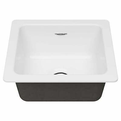 Évier de cuisine encastrable L 18 po x l 18 po