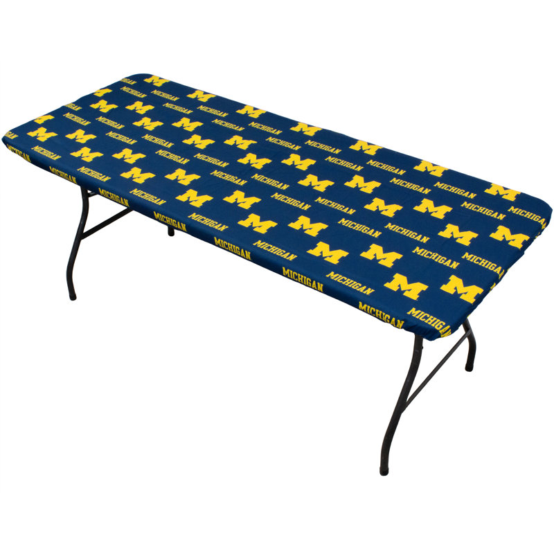 Michigan Wolverines 6-Foot Cotton Duck Table Cover