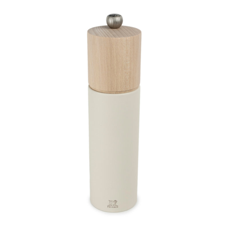 Wood Salt Mill, White