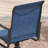 4-Person Square Patio Dining Set With 360°Swivel PVC-coated polyester Chairs-981686015