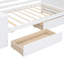 Lit de jour avec tablettes et tiroirs-383929720