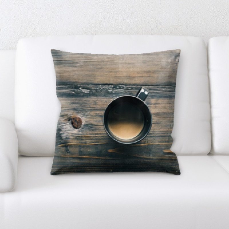 Microsuede Throw Pillow
