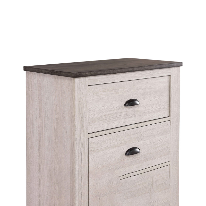 Armoire de chevet à 4 tiroirs 1pc