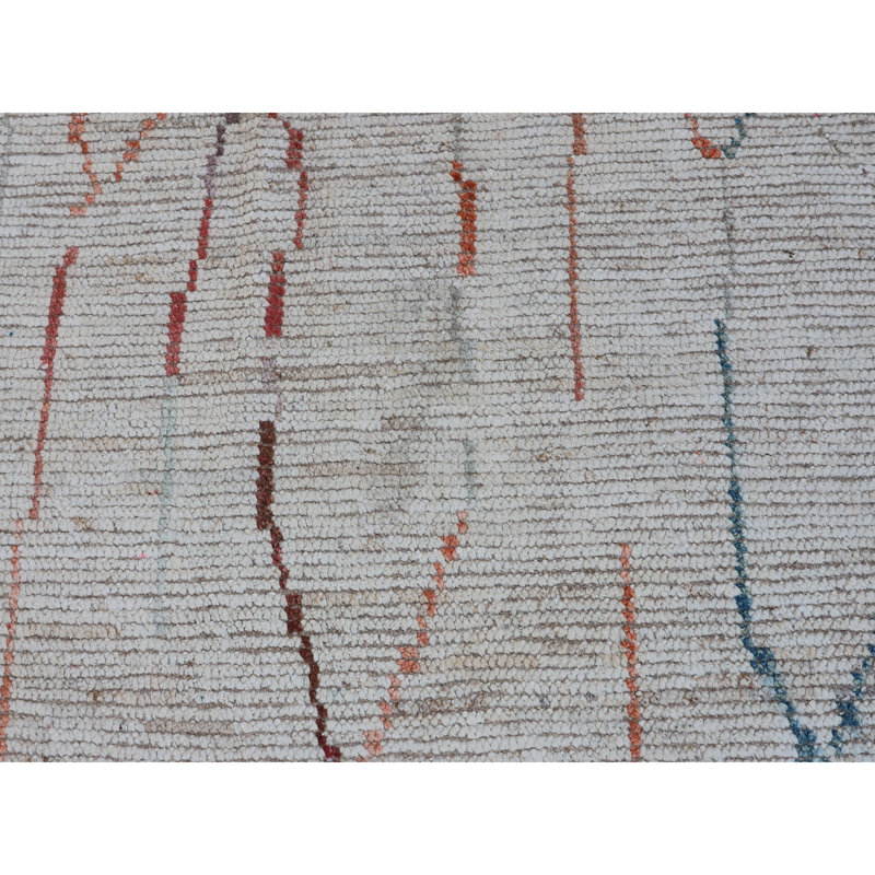 Tapis multicolore de haute qualité noué à la main