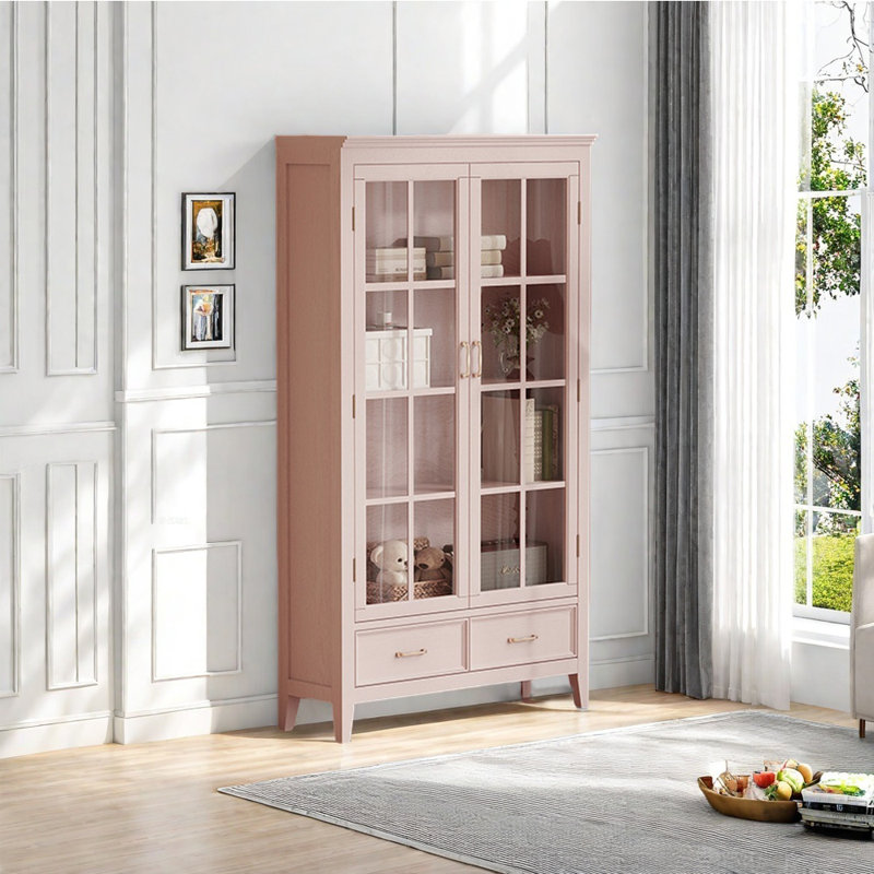 Bibliothèque américaine de luxe à l'épreuve de la poussière, Rose