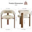 Fauteuil rembourré Varian Modern Teddy avec pieds en métal-80667622-79639743