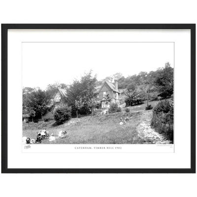 Caterham, Timber Hill 1903 by Francis Frith - Single Picture Frame Print