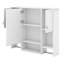 Armoire de salle de bain murale moderne 35 "x 28" avec miroir, armoire à pharmacie avec barre à serviettes, rangement spacieux pour salle de bain-989602531