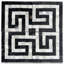 6" x 18" Marble Mosaic Wall & Floor Tile-79883985