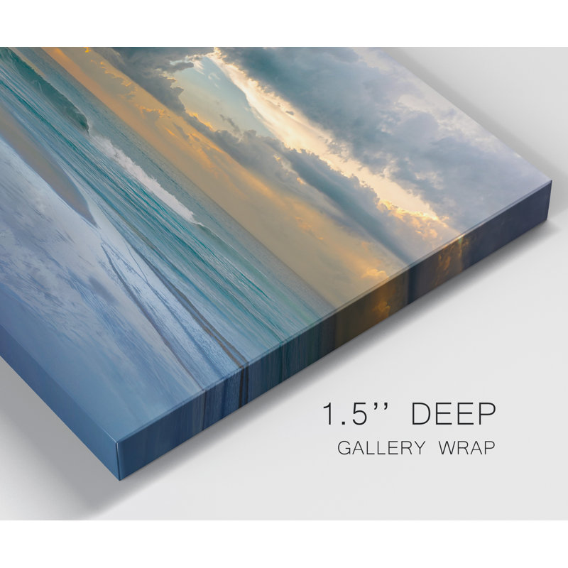 Tides and Sunsets - Impression sur toile tendue, H 60 po x l 40 po x P 1 po