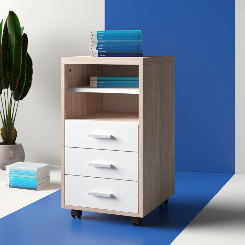 Classeur vertical mobile 3 tiroirs Cowell