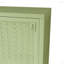 Armoire murale moderne à deux portes en verre avec rangement à trois niveaux