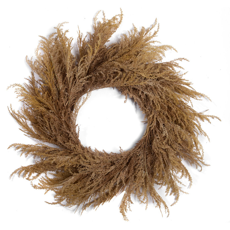 Couronne de 25 po Pampas Grass, Naturel