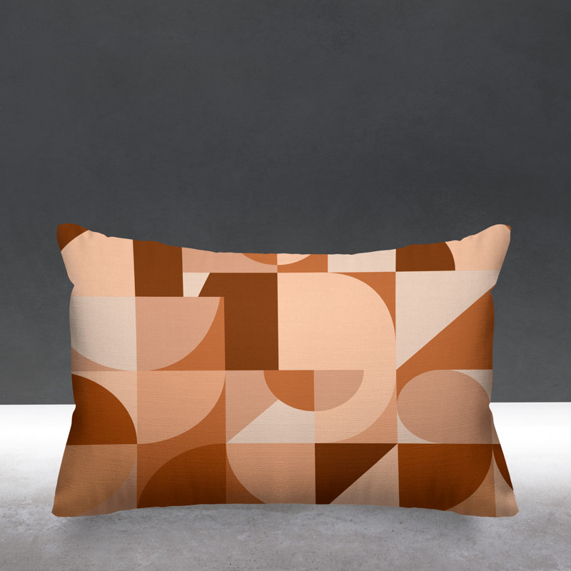 Housse et insert de coussin d'extérieur, Rouille